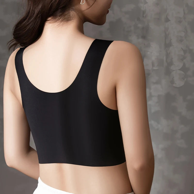 Soutien-gorge en dentelle sous-vêtements pour femmes soutien-gorge Push Up pour femmes soutiens-gorge sans fil Lingerie Sexy sans couture Bralette 5XL 4XL