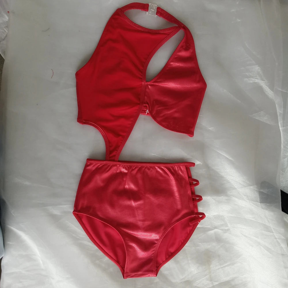 Combinaison de corps de ballet de danse moderne pour enfants, maille hologramme, costume d'entraînement pour filles, performance de groupe scolaire de danse, vente au détail et en gros