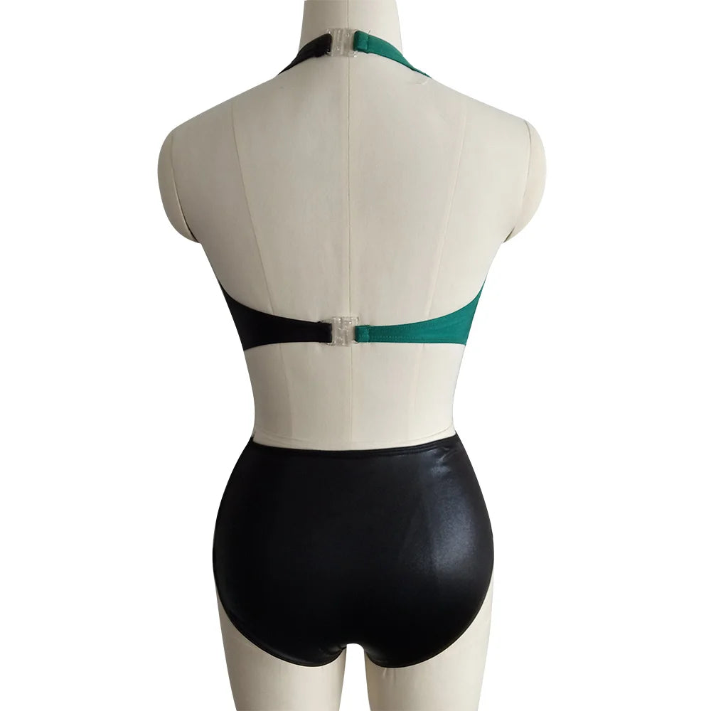 Combinaison de corps de ballet de danse moderne pour enfants, maille hologramme, costume d'entraînement pour filles, performance de groupe scolaire de danse, vente au détail et en gros