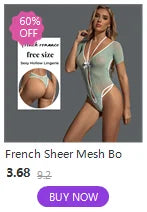 Ensemble de culottes de sous-vêtements Sexy pour femmes, Lingerie érotique en maille transparente, vêtements de nuit, tablier licou, haut, string, costume deux pièces