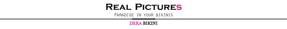 DEKA une épaule Bikini ensemble femmes solide Push Up à armatures maillots de bain vêtements de plage string maillot de bain Biquini plissé maillots de bain