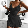 Chemise de Nuit Dentelle Courte